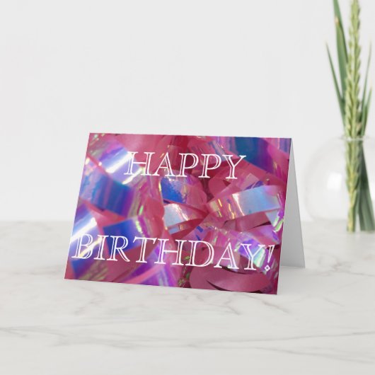 BONNE carte d'anniversaire (Devant)
