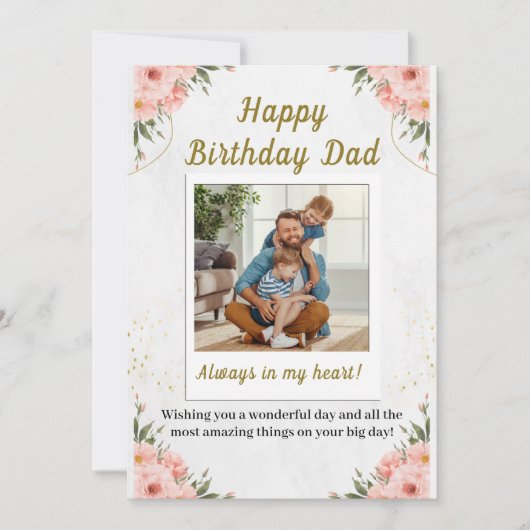 Bonne carte d'anniversaire (Devant)