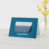 Bonne carte d'anniversaire (Fleur jaune)