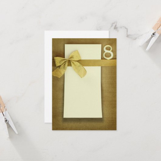 Bonne carte d'anniversaire (Devant/Arrière en situation)