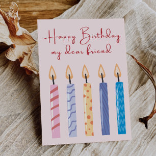 Bonne carte d'anniversaire