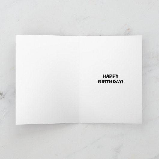 Bonne carte d'anniversaire (Intérieur)