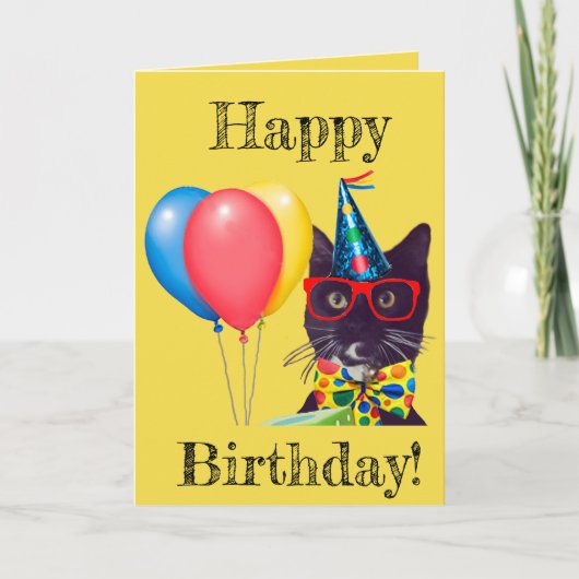 Bonne carte d'anniversaire ! (Devant)