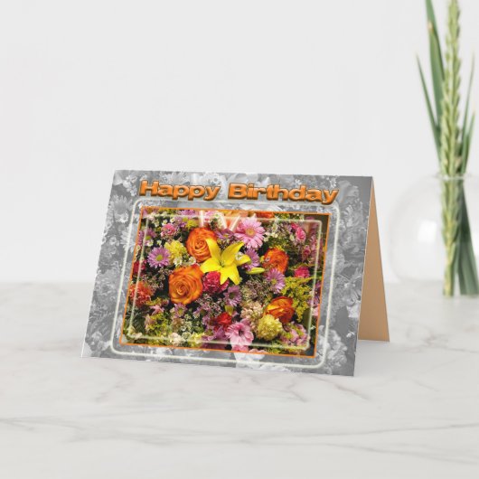 Bonne carte d'anniversaire (Devant)