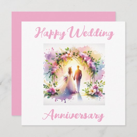 Bonne carte d'anniversaire (Devant / Derrière)