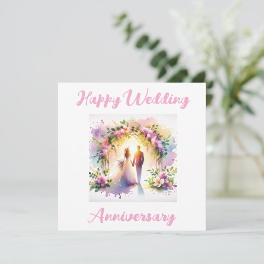 Bonne carte d'anniversaire (Debout devant)