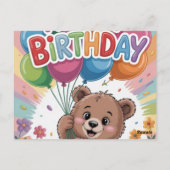 Bonne carte d'anniversaire (Dos)