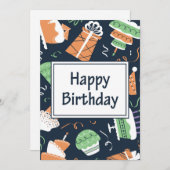Bonne carte d'anniversaire (Devant / Derrière)