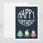 Bonne carte d'anniversaire (Devant / Derrière)
