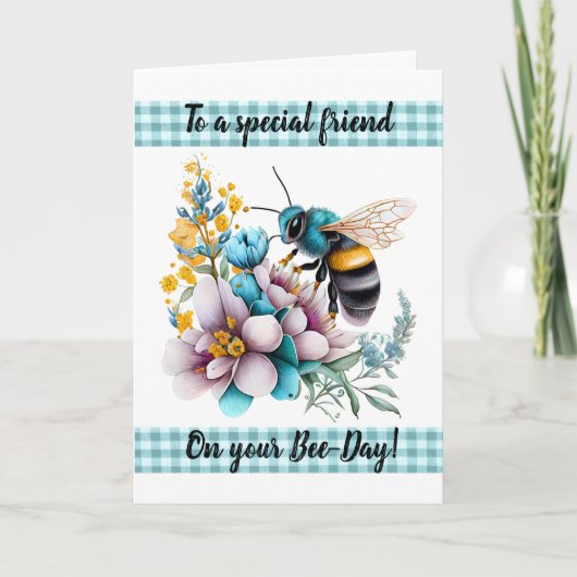 Bonne carte d'anniversaire (Devant)