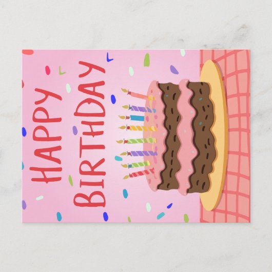 Bonne carte d'anniversaire (Devant)