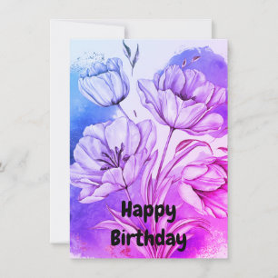 Bonne carte d'anniversaire