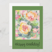 Bonne carte d'anniversaire (Devant / Derrière)