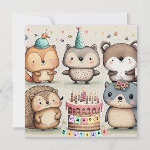 Bonne carte d'anniversaire