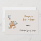 Bonne carte d'anniversaire (Devant)