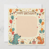 Bonne carte d'anniversaire (Devant)