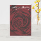 Bonne carte d'anniversaire (Fleur jaune)