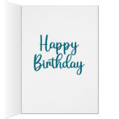Bonne carte d'anniversaire (Intérieur (Droit))