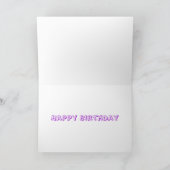 Bonne carte d'anniversaire (Intérieur)