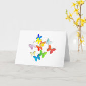 Bonne carte d'anniversaire (Fleur jaune)