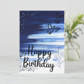 BONNE CARTE D'ANNIVERSAIRE (Debout devant)