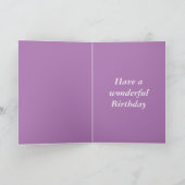 Bonne carte d'anniversaire (Intérieur)