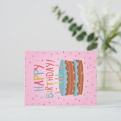 Bonne carte d'anniversaire (Debout devant)