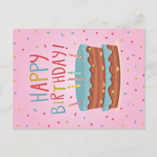 Bonne carte d'anniversaire (Devant)