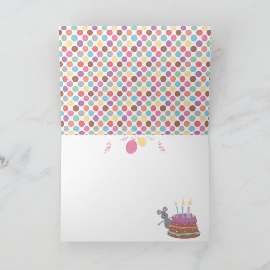 Bonne carte d'anniversaire (Intérieur)