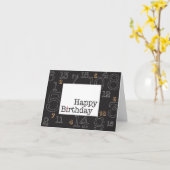 Bonne carte d'anniversaire (Fleur jaune)