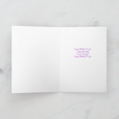 Bonne carte d'anniversaire (Intérieur)