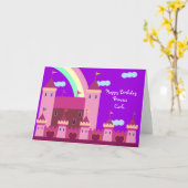 Bonne carte d'anniversaire 0001 (Fleur jaune)