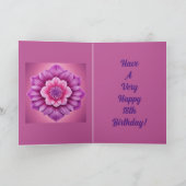 Bonne carte d'anniversaire 18e (Intérieur)