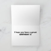 Bonne carte d'anniversaire #4 (Intérieur)