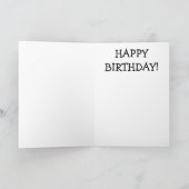 Bonne carte d'anniversaire : Anime Cat (Intérieur)