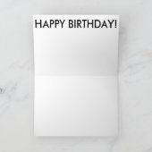 Bonne carte d'anniversaire avec Fireworks : Wow! (Intérieur)