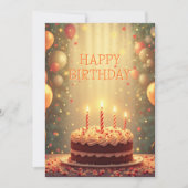 Bonne carte d'anniversaire avec gâteau v0.2 (Devant)