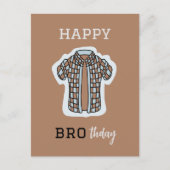 Bonne carte d'anniversaire BROthday (Devant)