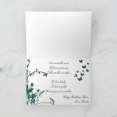 Bonne carte d'anniversaire - Cherry Blossom Vintag (Intérieur)