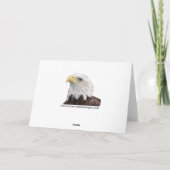 Bonne carte d'anniversaire Chouette de neige (Dos)