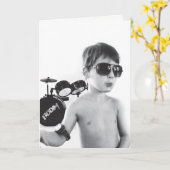 Bonne" carte d'anniversaire de "Lookin (Fleur jaune)