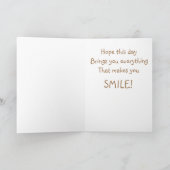 Bonne carte d'anniversaire Dolphin (Intérieur)