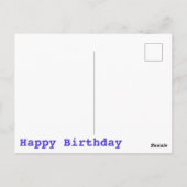 Bonne carte d'anniversaire Dolphins Famille - Pers (Dos)