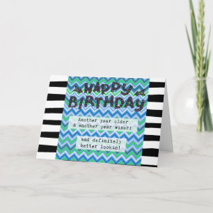 Bonne carte d'anniversaire, Humour amusant