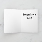 Bonne carte d'anniversaire : J'espère que vous ave (Intérieur)