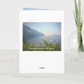 Bonne carte d'anniversaire La vie est une aventure (Dos)