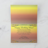 Bonne carte d'anniversaire Maman 2009 (Intérieur)