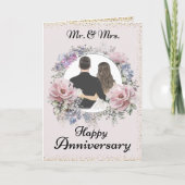 BONNE CARTE D'ANNIVERSAIRE MARIAGE (Devant)