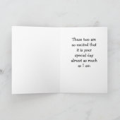 BONNE CARTE D'ANNIVERSAIRE "NEPHEW" (Intérieur)