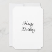 Bonne carte d'anniversaire par StudsGlaze (Dos)